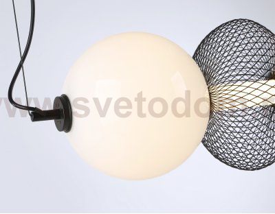 LH11010 BK/FR черный/белый матовый 32W 3000K 915*220*220