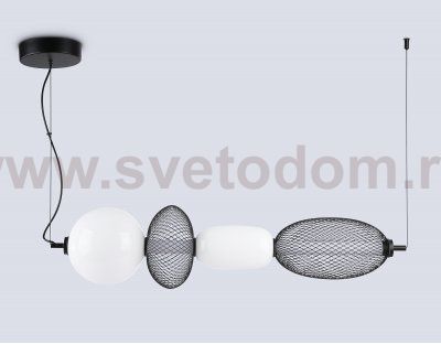 LH11010 BK/FR черный/белый матовый 32W 3000K 915*220*220