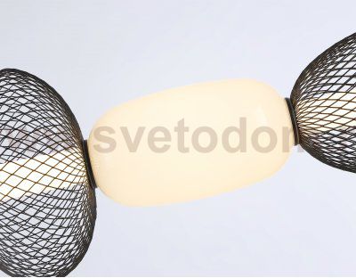 LH11010 BK/FR черный/белый матовый 32W 3000K 915*220*220