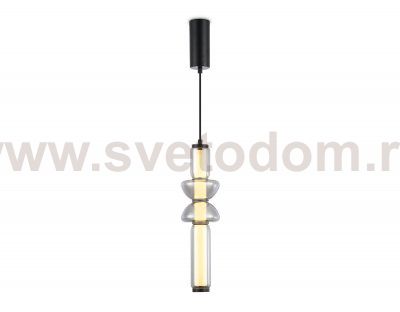 LH11021 BK/SM черный/дымчатый 17W 3000K D120*435