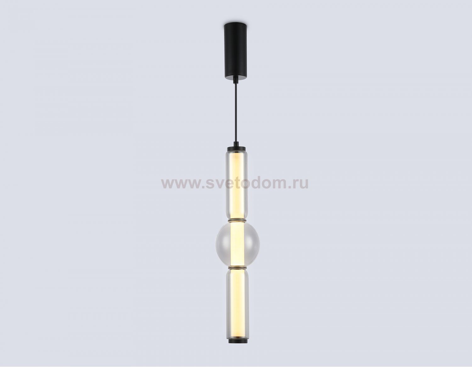 LH11023 BK/SM черный/дымчатый 17W 3000K D120*520