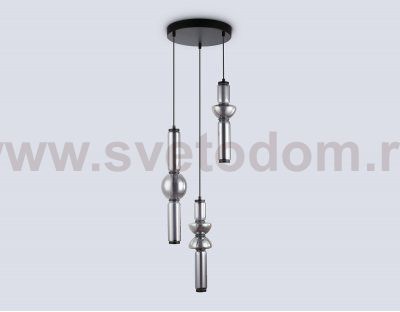 LH11026/3 BK/SM черный/дымчатый 40W 3000K D380*1720