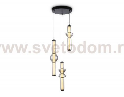 LH11026/3 BK/SM черный/дымчатый 40W 3000K D380*1720