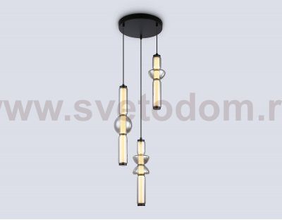 LH11026/3 BK/SM черный/дымчатый 40W 3000K D380*1720