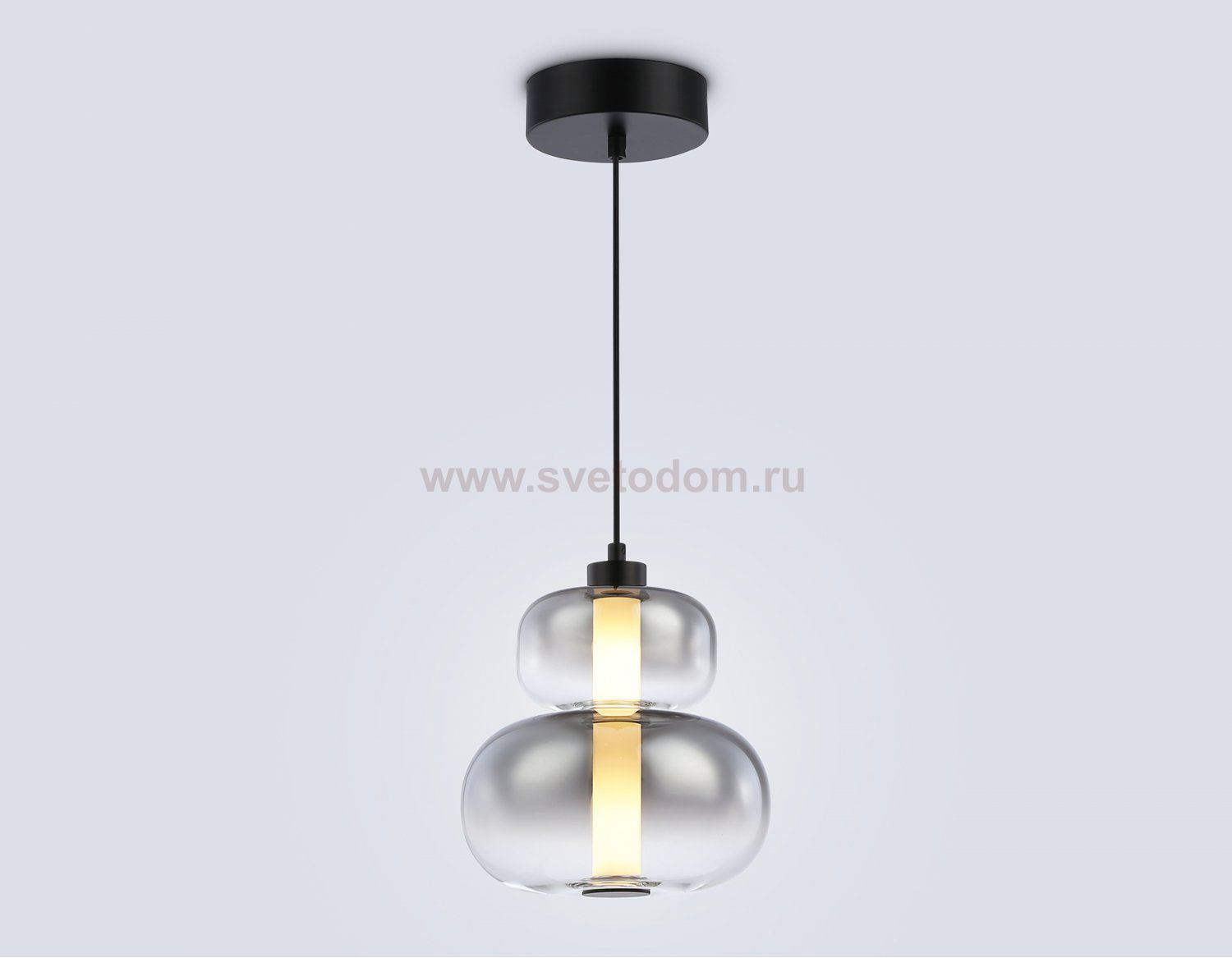 LH11052 BK/SM черный/дымчатый 12W 3000K D230*265