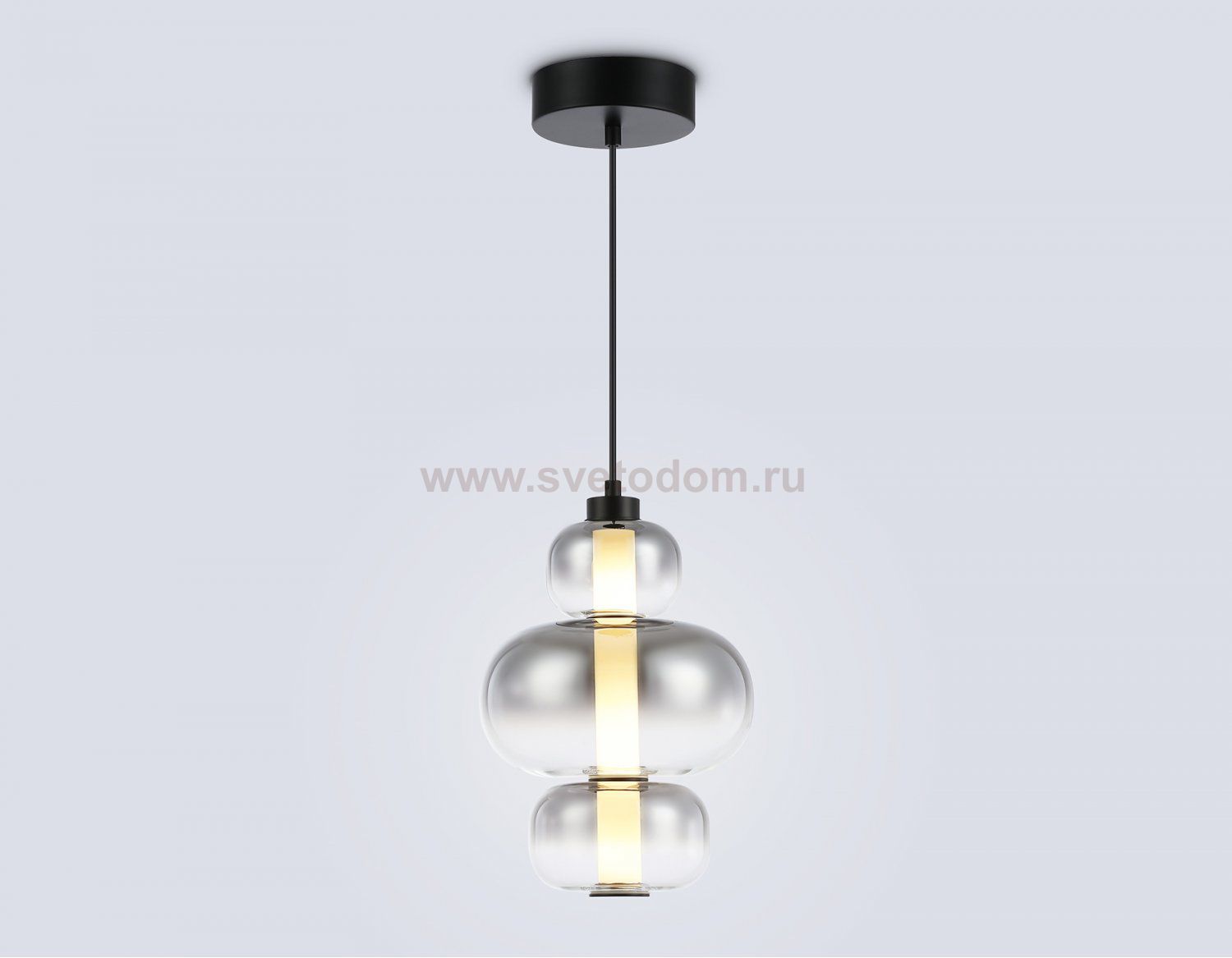 LH11057 BK/SM черный/дымчатый 18W 3000K D230*350