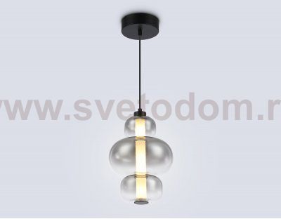 LH11057 BK/SM черный/дымчатый 18W 3000K D230*350