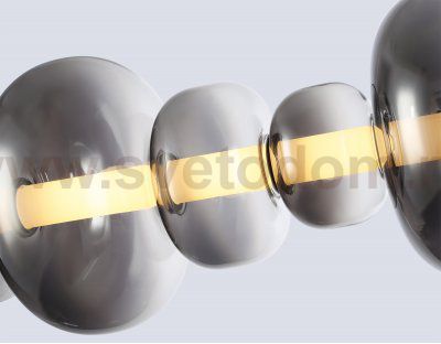 LH11072 BK/SM черный/дымчатый 36W 3000K 745*230*230