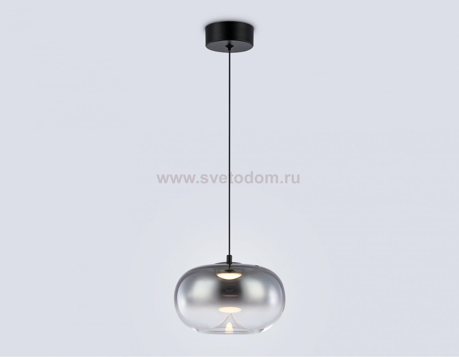 LH11082 BK/SM черный/дымчатый 4W 3000K D180*130