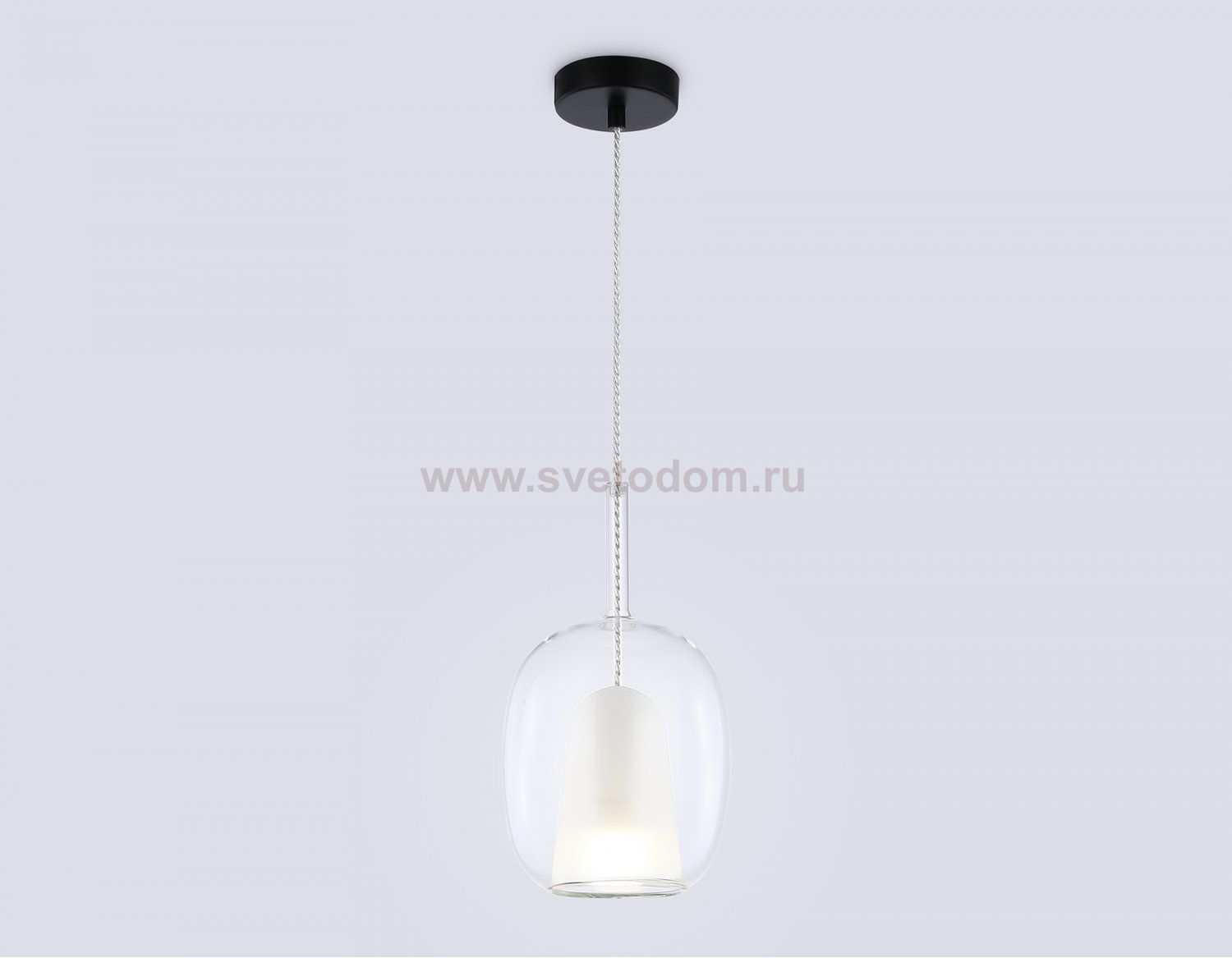 LH11121 BK/WH/CL черный/белый/прозрачный E27 max 60W D175*310