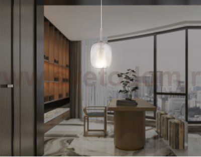 LH11125 BK/WH/TI черный/белый/янтарь E27 max 60W D175*310