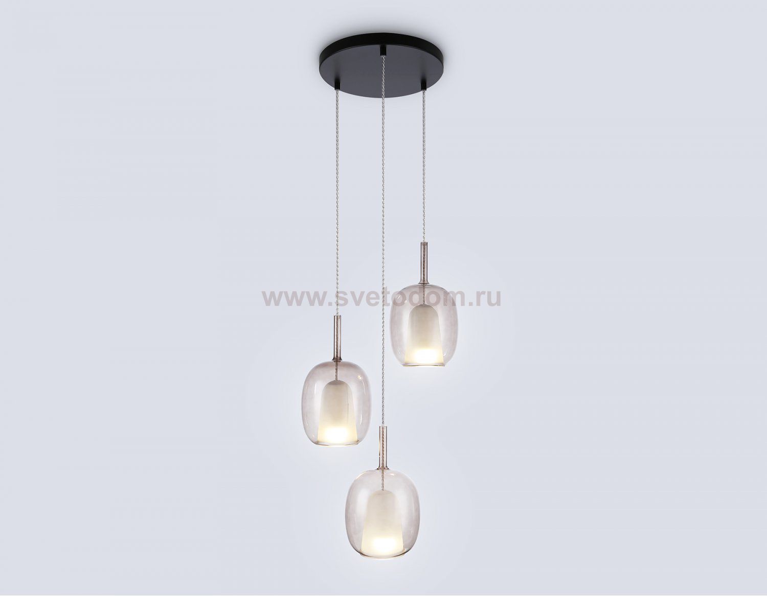 LH11156/3 BK/WH/TI черный/белый/янтарь E27*3 max 60W D425*1500