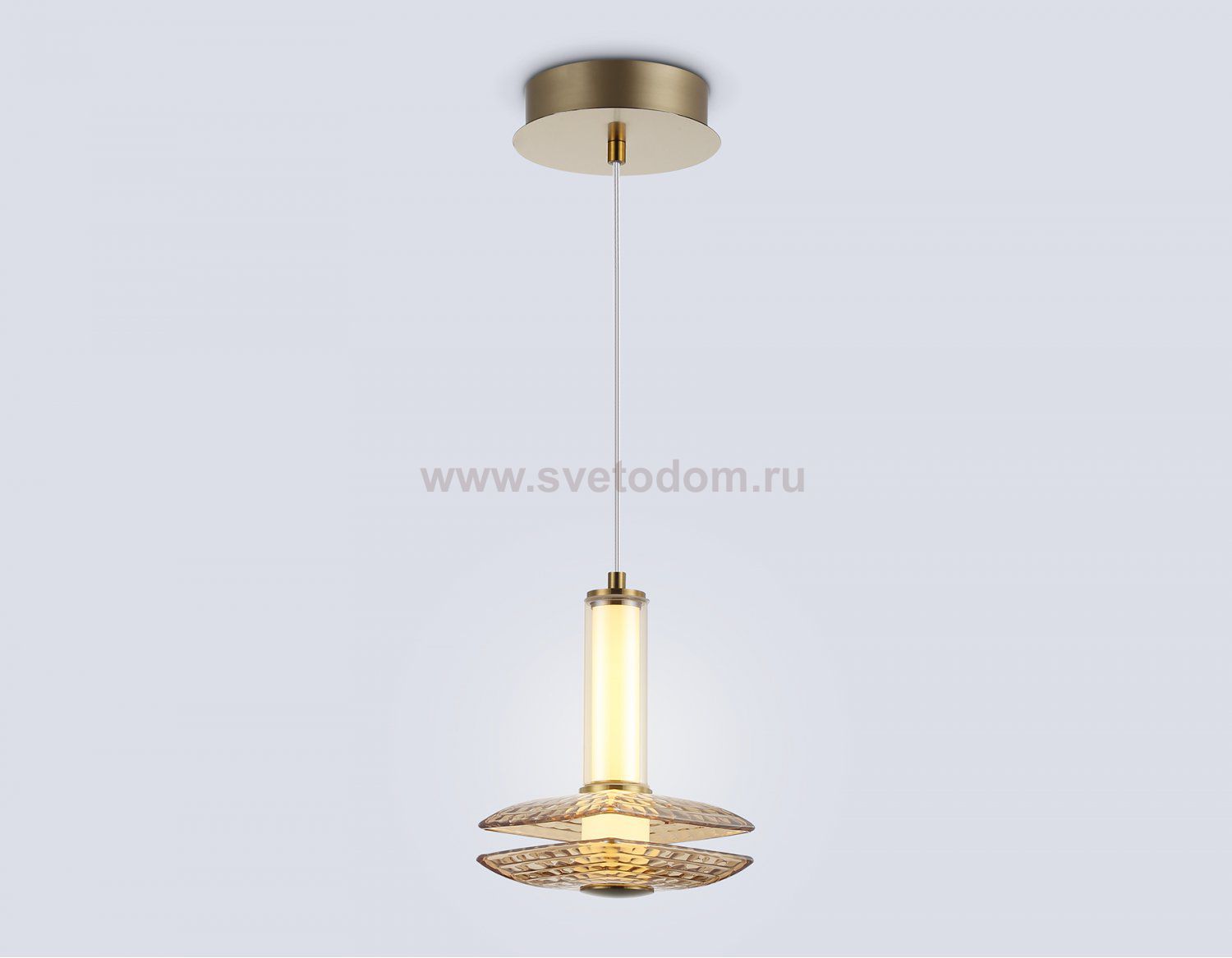 LH31001 BS/TI латунь/янтарь 10W 3000K 150*150*240