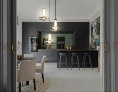 LH31012/3 GR/SM серый/дымчатый 35W 3000K D450*1790