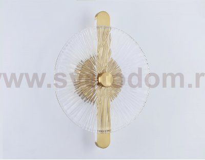 LH31143 BS/CL латунь/прозрачный 13W 3000K 280*70*350