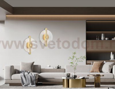 LH31143 BS/CL латунь/прозрачный 13W 3000K 280*70*350