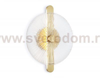 LH31143 BS/CL латунь/прозрачный 13W 3000K 280*70*350