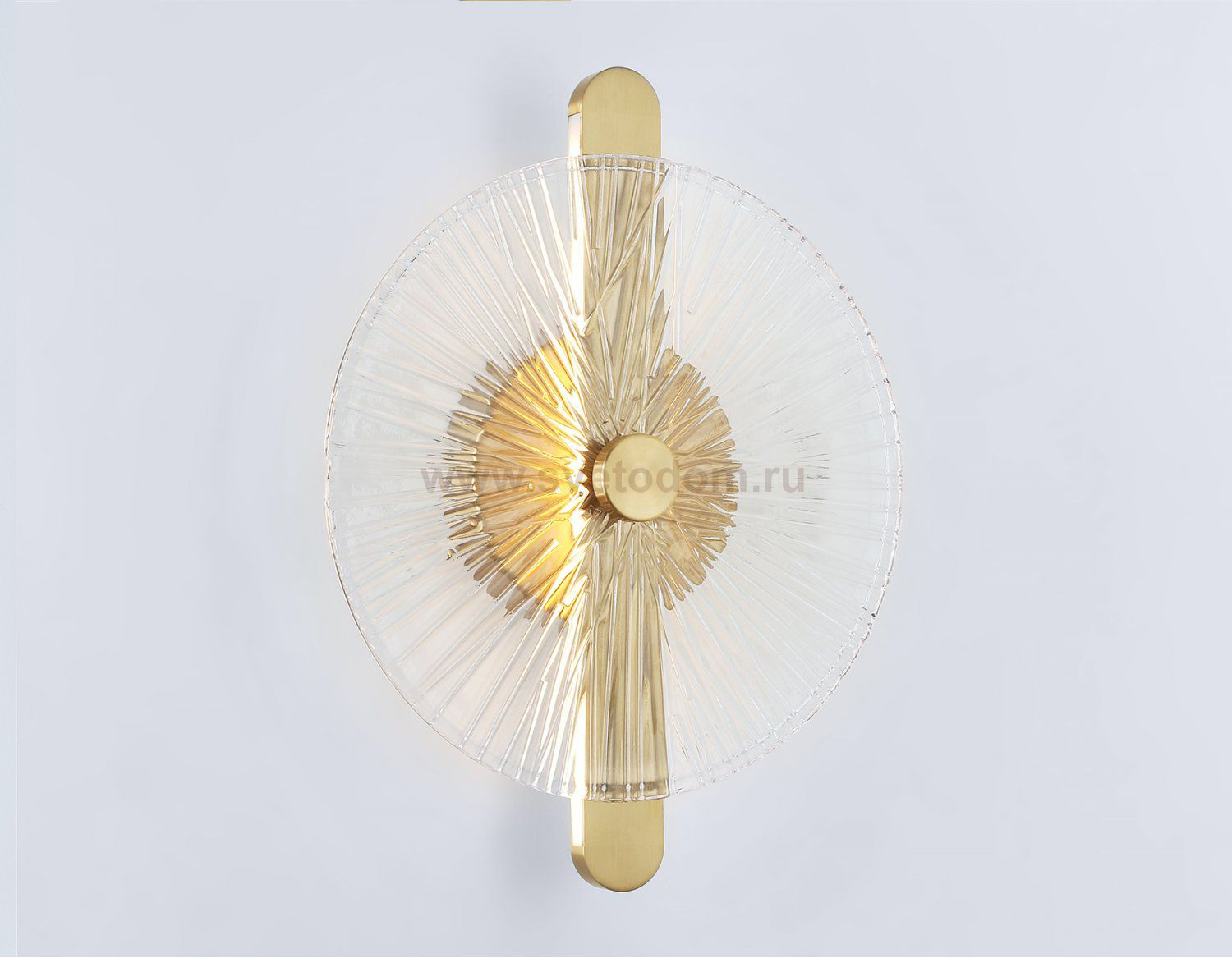 LH31143 BS/CL латунь/прозрачный 13W 3000K 280*70*350