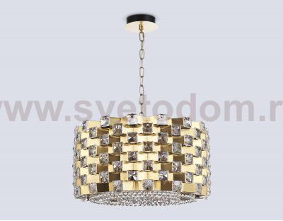 LH41003/12 BS/CL латунь/прозрачный E14*12 max 40W D540*290