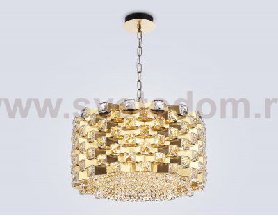 LH41003/12 BS/CL латунь/прозрачный E14*12 max 40W D540*290