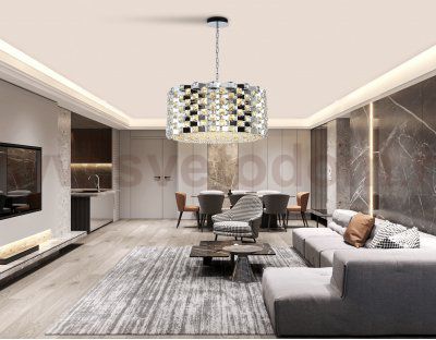 LH41006/18 CH/CL хром/прозрачный E14*18 max 40W D700*320