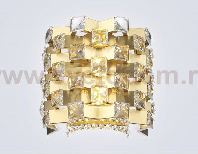 LH41014/2 BS/CL латунь/прозрачный E14*2 max 40W 300*190*270