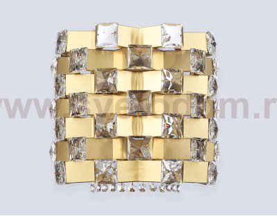 LH41014/2 BS/CL латунь/прозрачный E14*2 max 40W 300*190*270