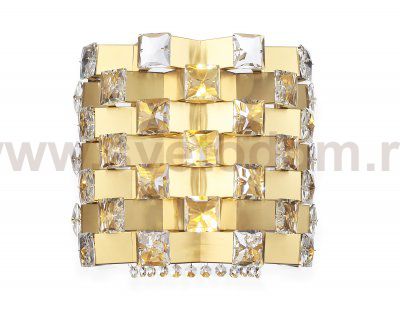 LH41014/2 BS/CL латунь/прозрачный E14*2 max 40W 300*190*270