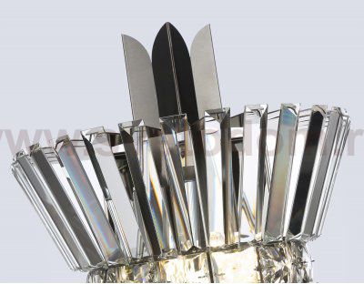 LH41032/2 BK/CL черный/прозрачный E14*2 max 40W 310*180*460