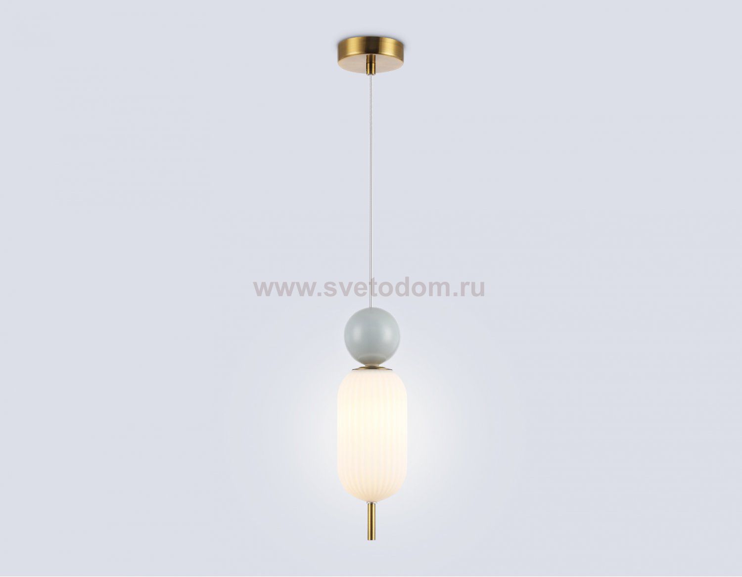 LH53101 BS/GR/FR латунь/серый/белый матовый G9 max 28W D100*330