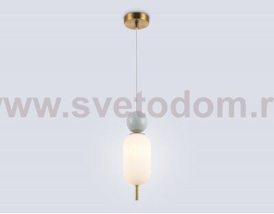 LH53101 BS/GR/FR латунь/серый/белый матовый G9 max 28W D100*330