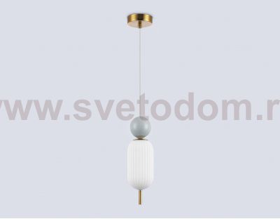 LH53101 BS/GR/FR латунь/серый/белый матовый G9 max 28W D100*330