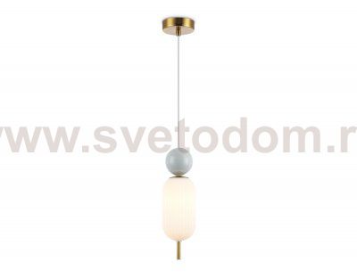 LH53101 BS/GR/FR латунь/серый/белый матовый G9 max 28W D100*330