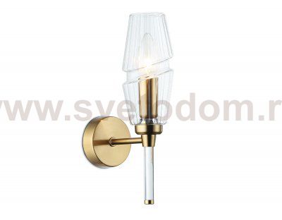 LH55204 BS/CL латунь/прозрачный E14 max 40W 150*80*280