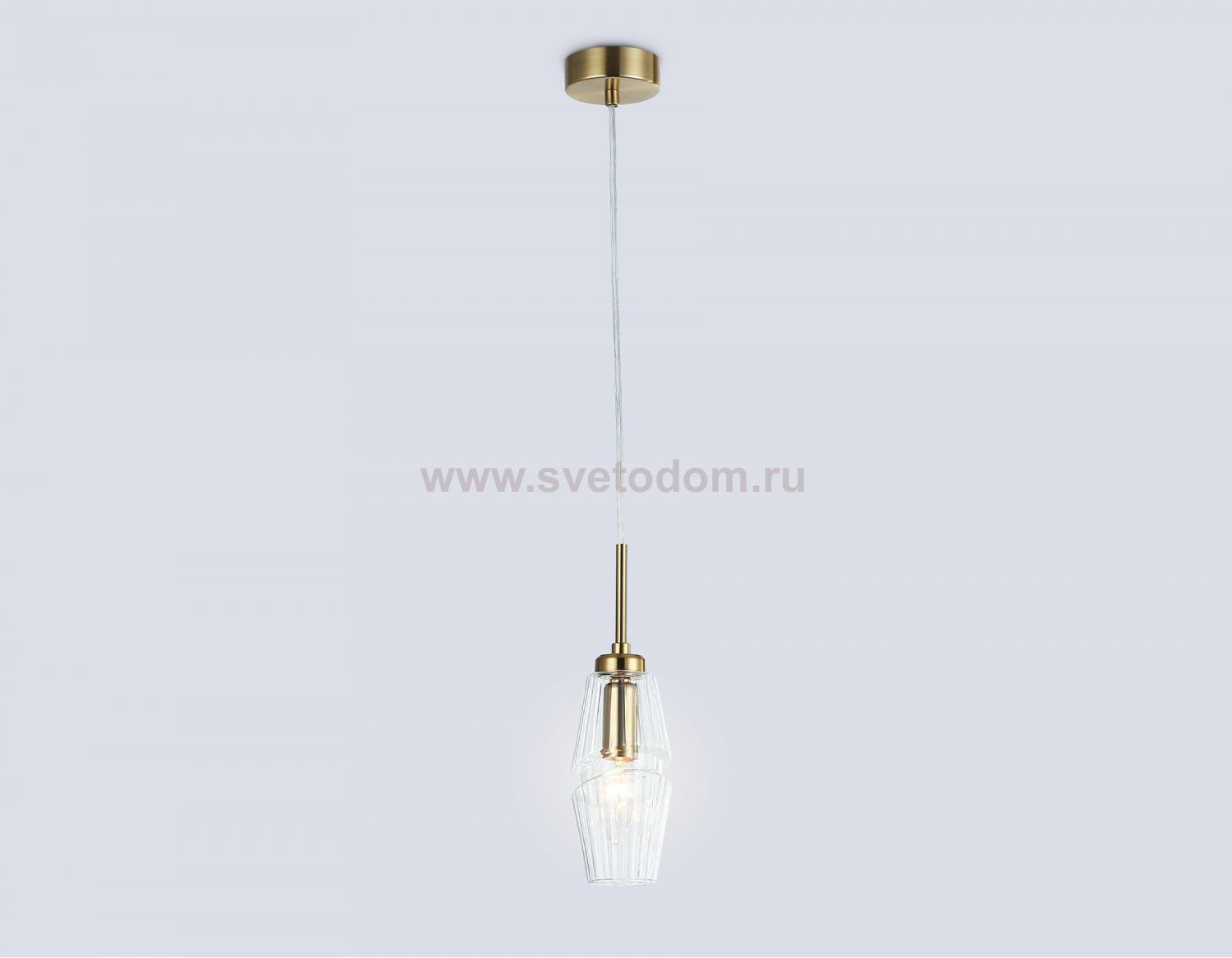 LH55208 BS/CL латунь/прозрачный E14 max 40W D80*270