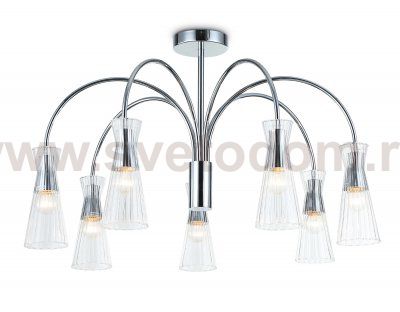 LH55653/7 СH/CL хром/прозрачный E14*7 max 40W D745*460