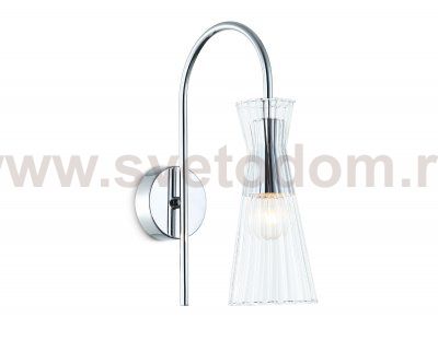 LH55655 СH/CL хром/прозрачный E14 max 40W 220*90*300