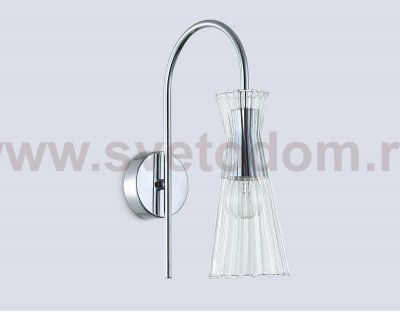 LH55655 СH/CL хром/прозрачный E14 max 40W 220*90*300