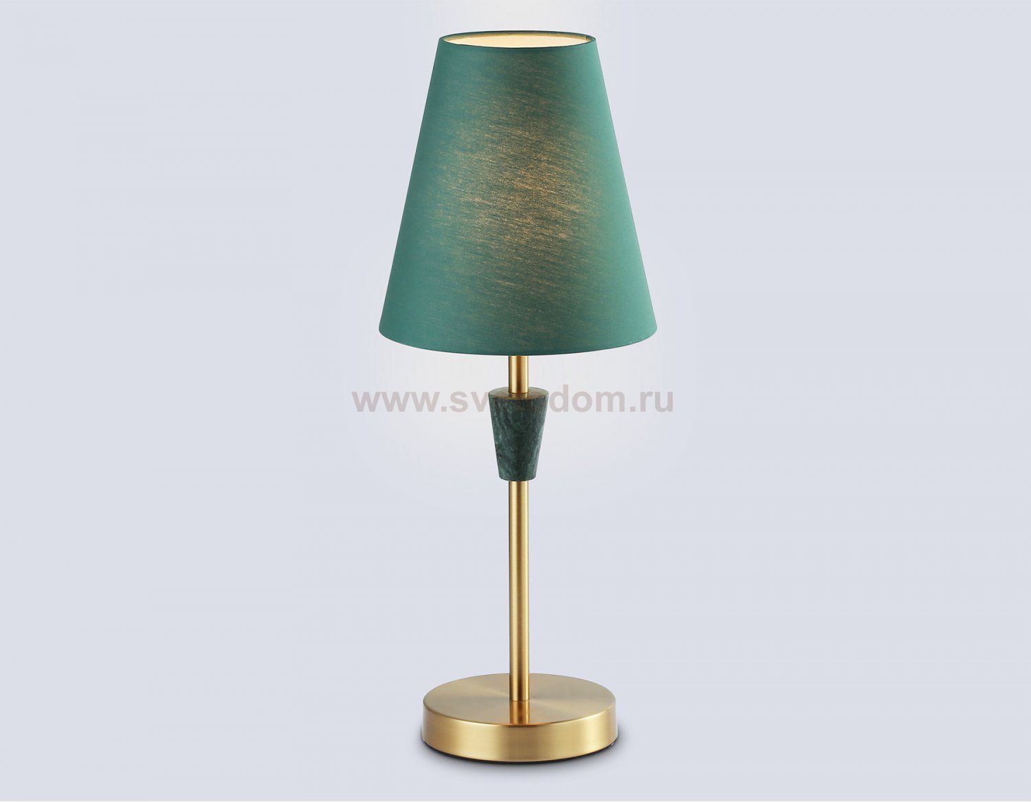 LH75057 BS/GN латунь/зеленый E14 max 40W D180*460