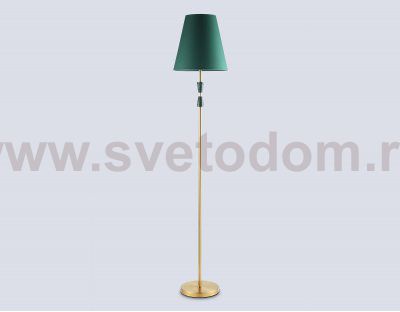 LH75059 BS/GN латунь/зеленый E27 max 60W D300*1550
