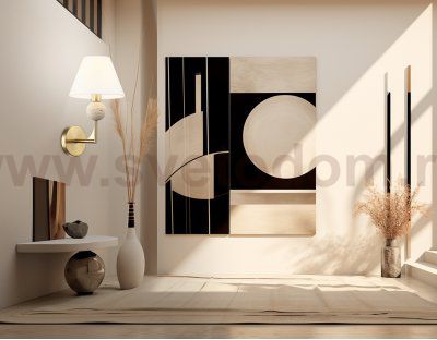 LH75165 BS/FR латунь/белый матовый E14 max 40W 240*170*300