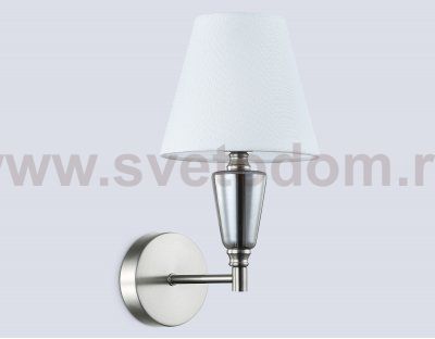 LH75259 SN/FR сатин никель/белый матовый E14 max 40W 210*160*325