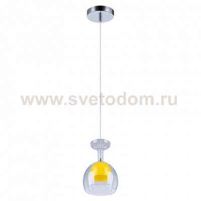 Светильник подвесной LIMONES01 PLL0010105YL металл, стекло SMD LED 5W
