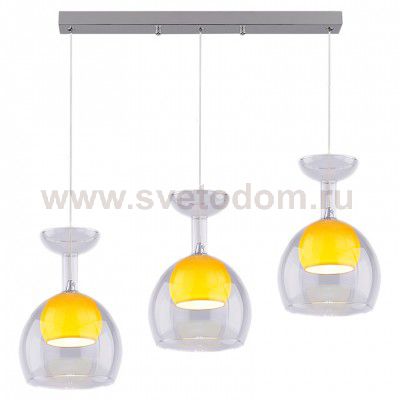 Светильник подвесной LIMONES03 PLL0010305YL металл, стекло SMD LED 3*5W