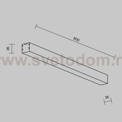 Линейный светильник Technical LL311009
