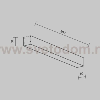 Линейный светильник Technical LL311025