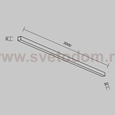Линейный светильник Technical LL311032