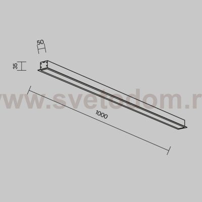Линейный светильник Technical LL313003