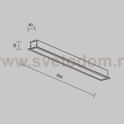Линейный светильник Technical LL313010