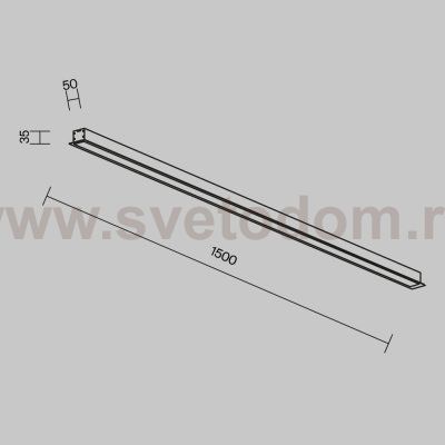 Линейный светильник Technical LL313014